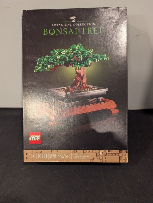 LEGO 10281 Bonsai Tree – Botanical Collection – 878 pcs – Retired Factory Sealed