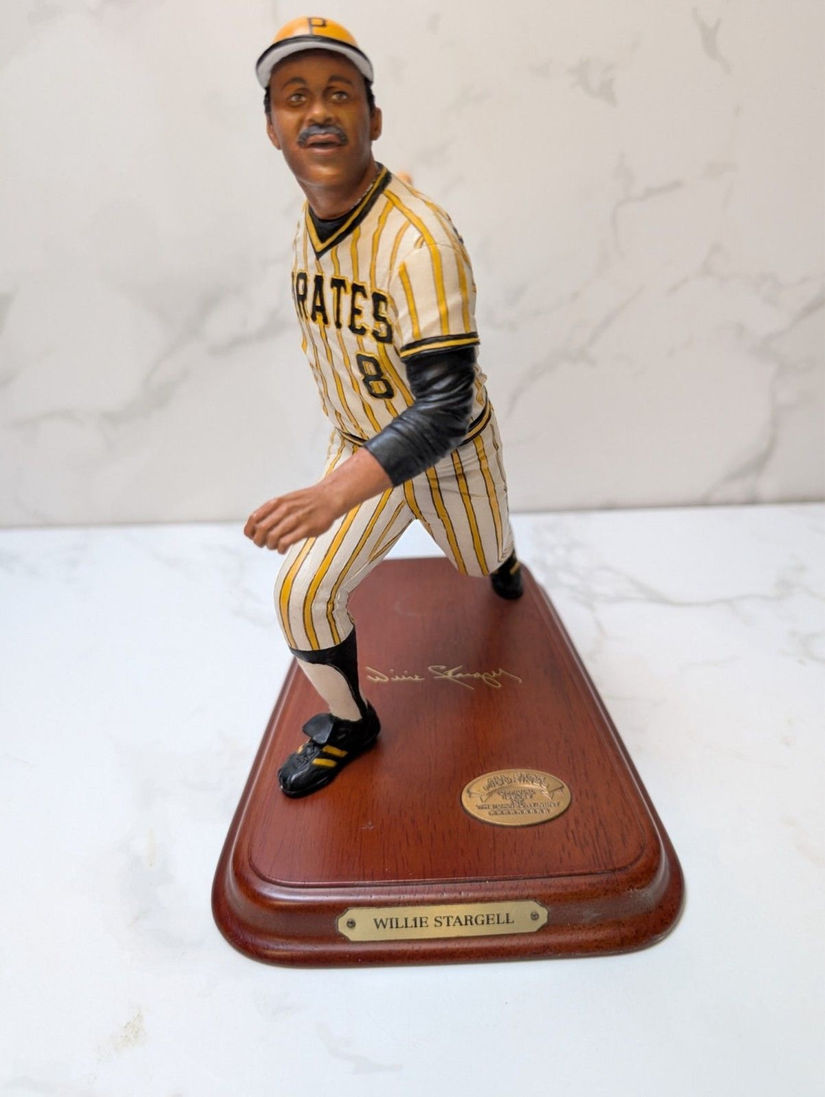Danbury Mint Willie Stargell All Star Figurine COA Pittsburgh Pirates