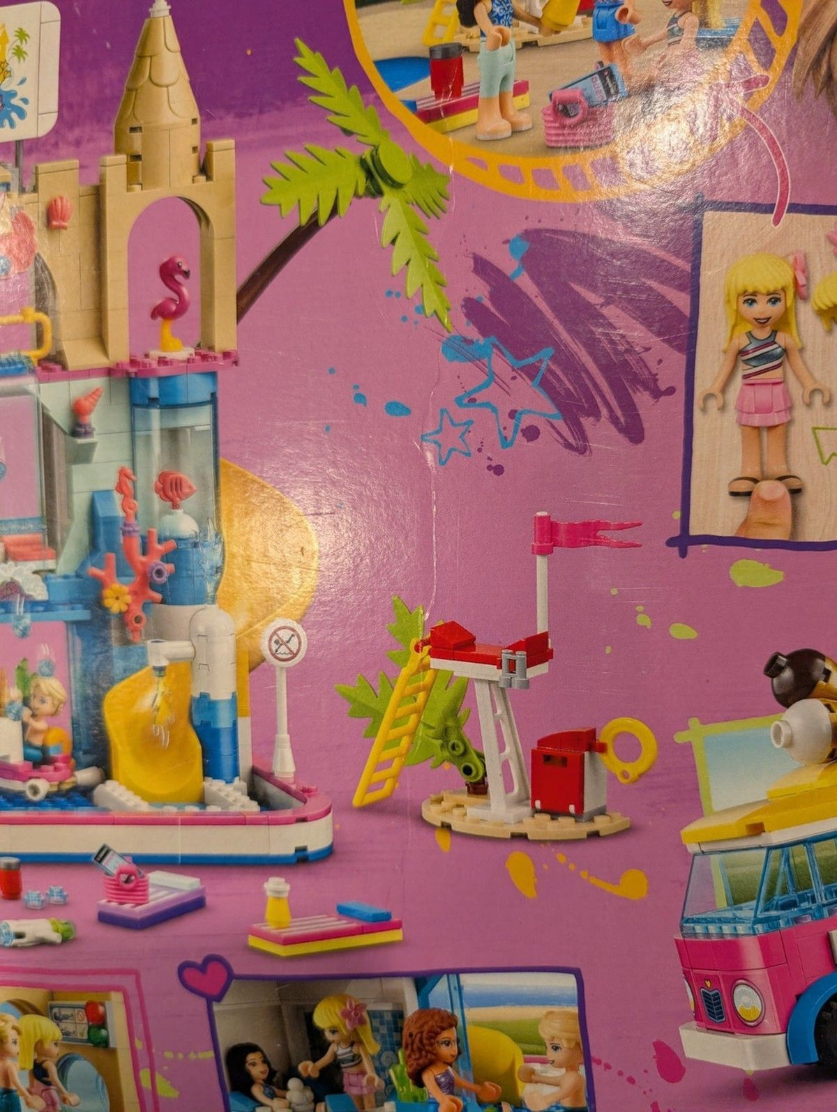 LEGO Friends 41430 Summer Fun Water Park – 1001 pcs – Retired – Factory Sealed