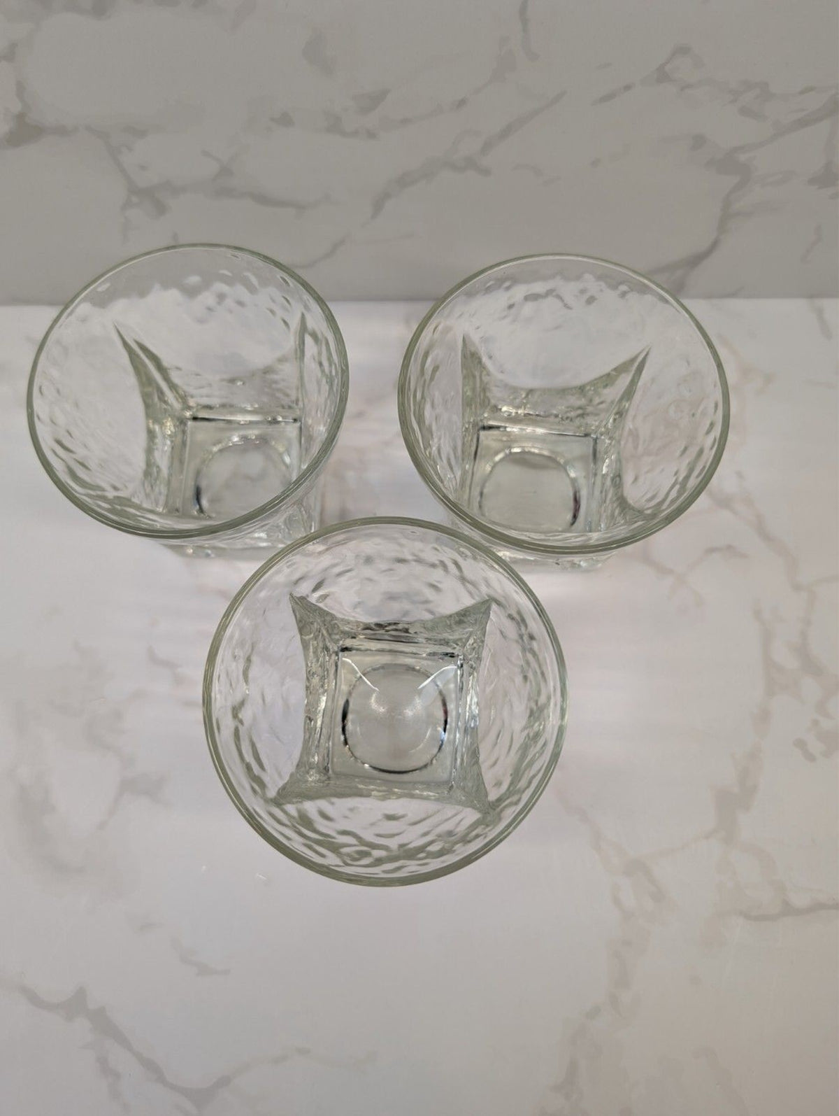 Libbey St. Regis Rocks Glasses — Set of 5  Clear Heavy Base Double Old Fashioned