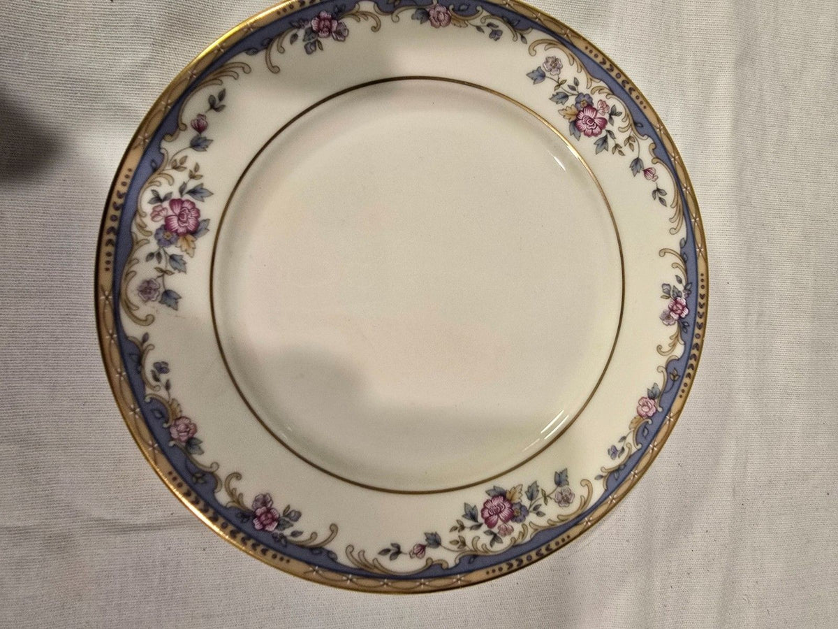 Lenox Southern Vista Bread & Butter Plates 6 1/2" Set of 2 Floral Gold