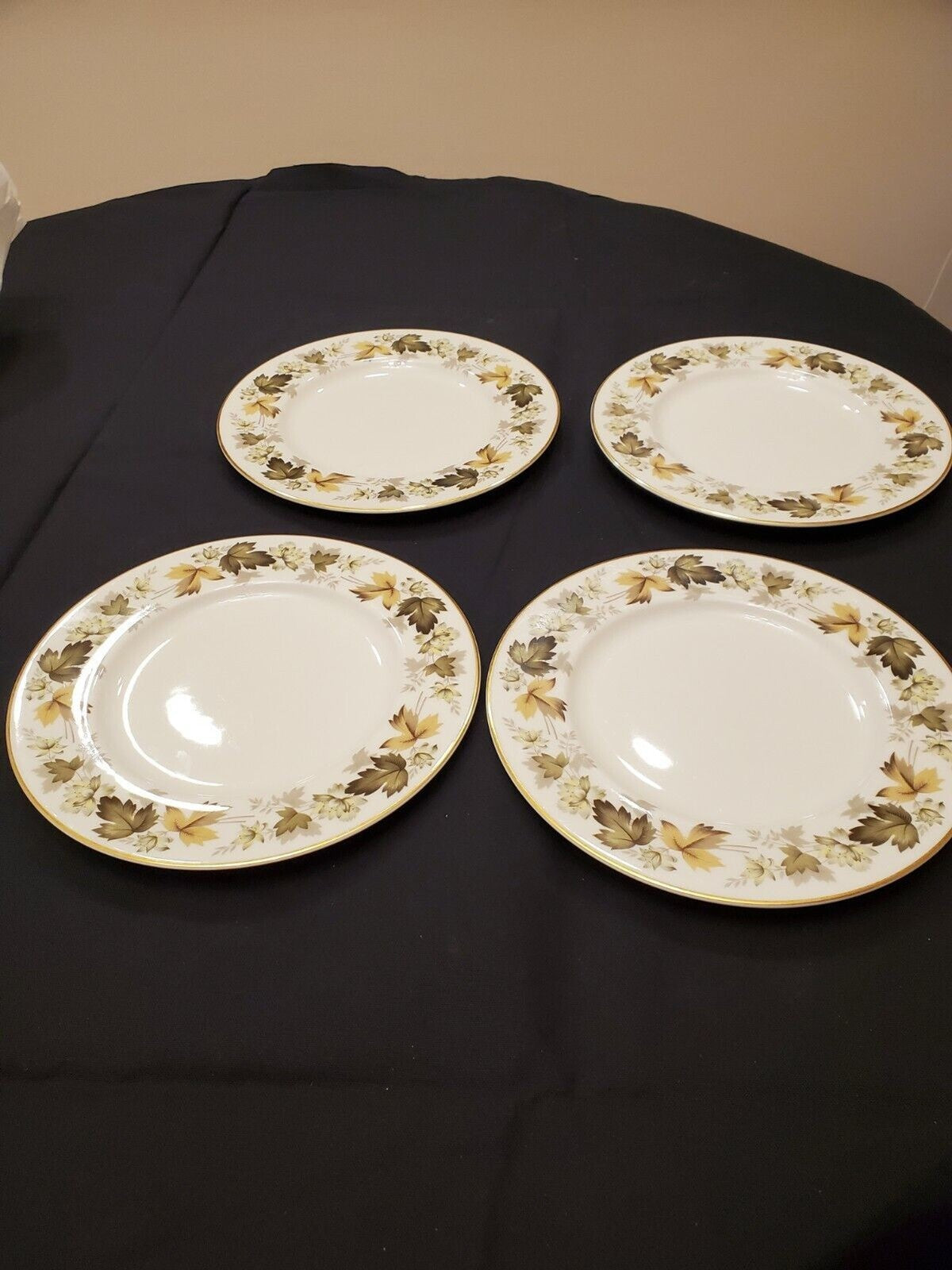Royal Doulton Larchmont Fine China - 4 Dinner Plates (TC1019)