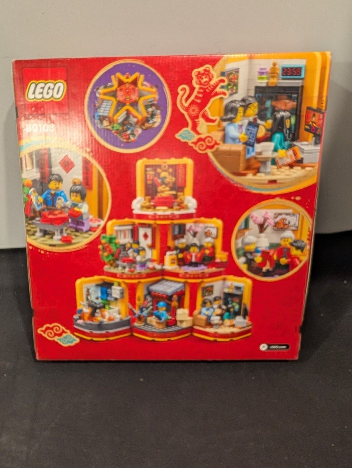 LEGO 80108 Lunar New Year Traditions – Factory Sealed Retired Set – 1,066 Pieces