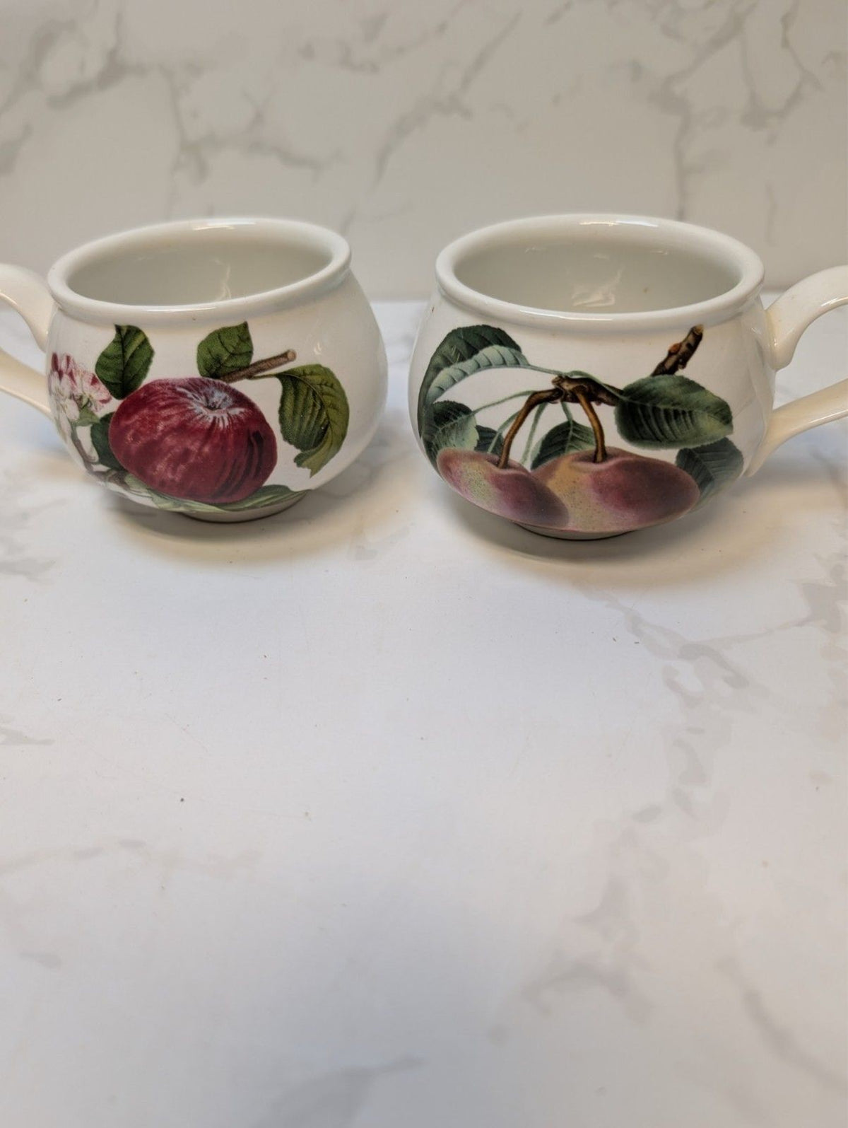 Portmeirion Pomona Tea Cups & Saucers Set 6 Boxed Susan Williams-Ellis