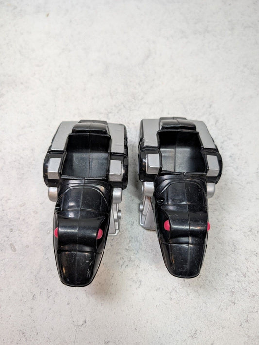 1995 Bandai Mighty Morphin Power Rangers Black Frog Ninjazord – Lot of 2 – Parts