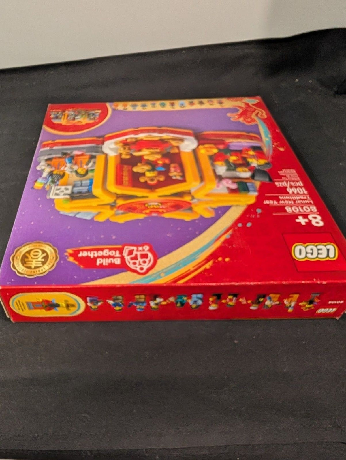 LEGO 80108 Lunar New Year Traditions – Factory Sealed Retired Set – 1,066 Pieces