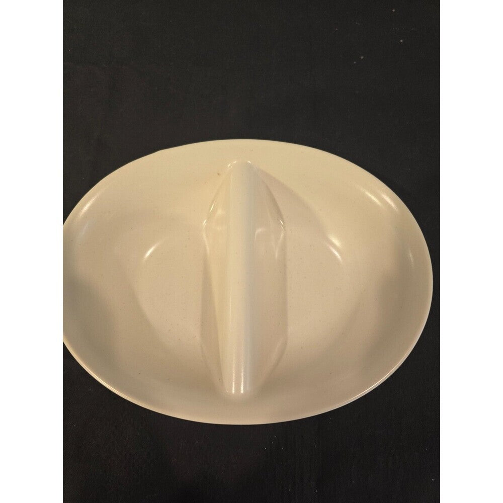 Pfaltzgraff Naturewood 10" Divided Serving  Dish/Bowl – Herb Stoneware