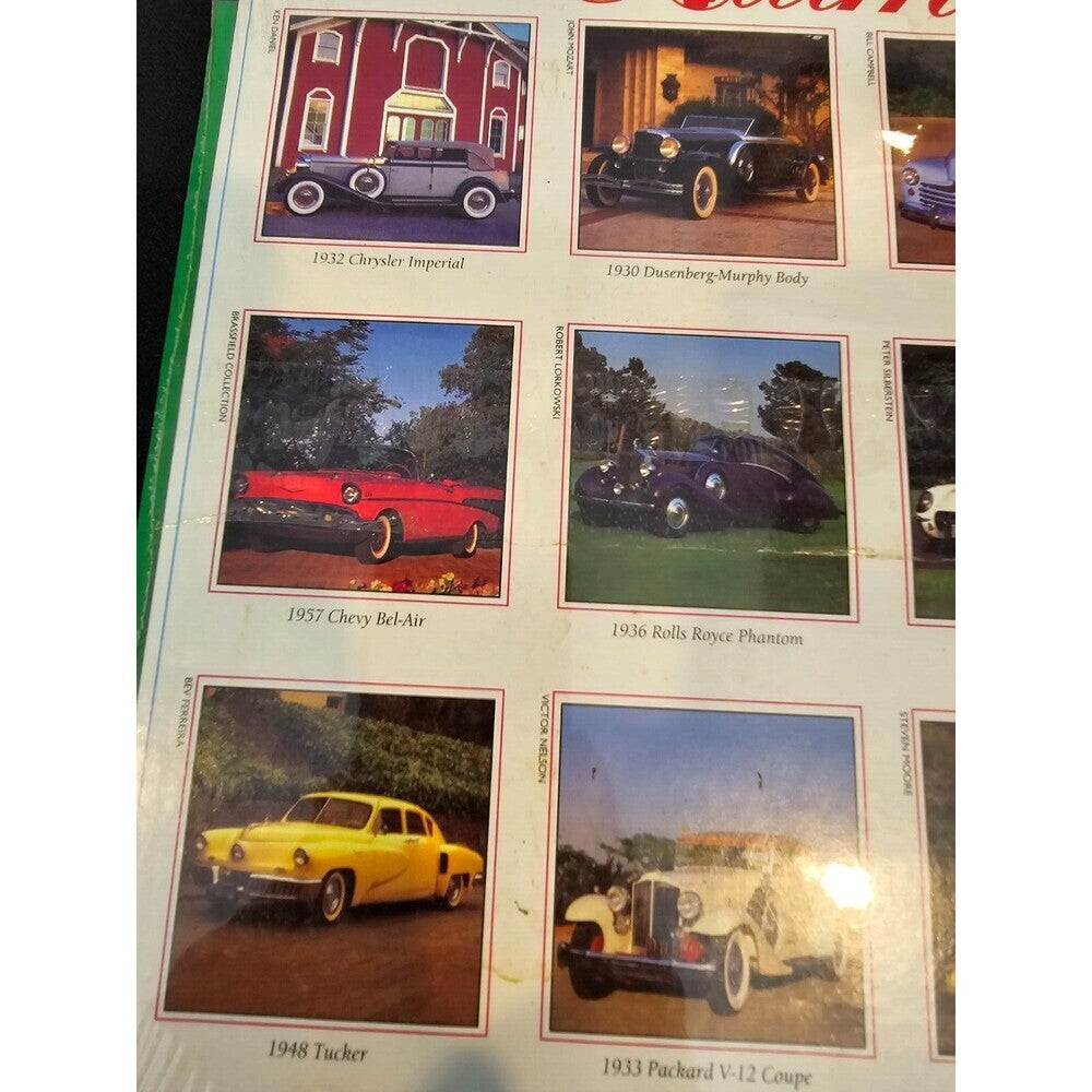 New/Sealed Classic Cars 1997 16 Month Wall Appointment Photo Calendar