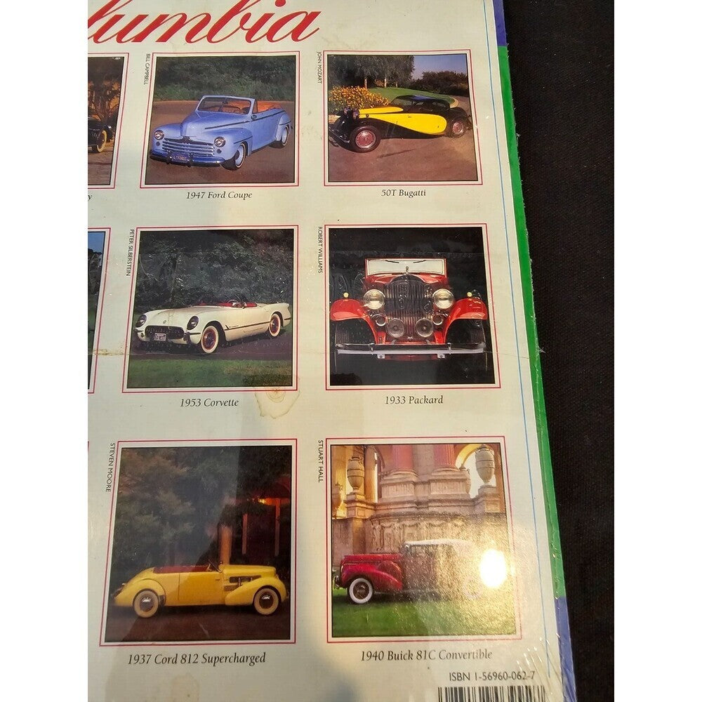 New/Sealed Classic Cars 1997 16 Month Wall Appointment Photo Calendar