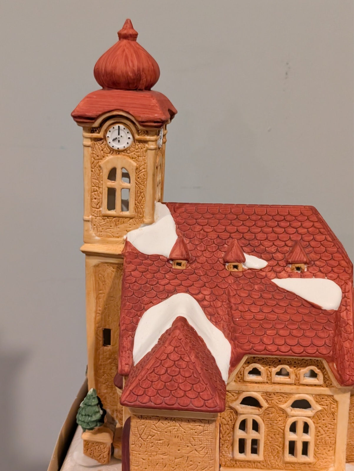 Department 56 Alpine Village Alpine Church 65412 1987 Box Light Retired