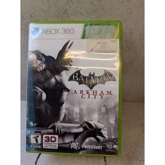 Batman Arkham City Xbox 360 CIB Tested Working Complete w/ Manual