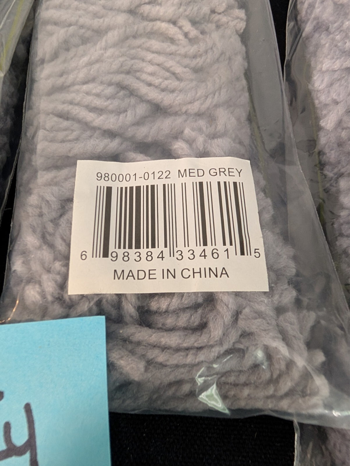 8 Packs Sunrise Latch Hook Rug Yarn Grey Black Pre-Cut Acrylic Bundles Lot