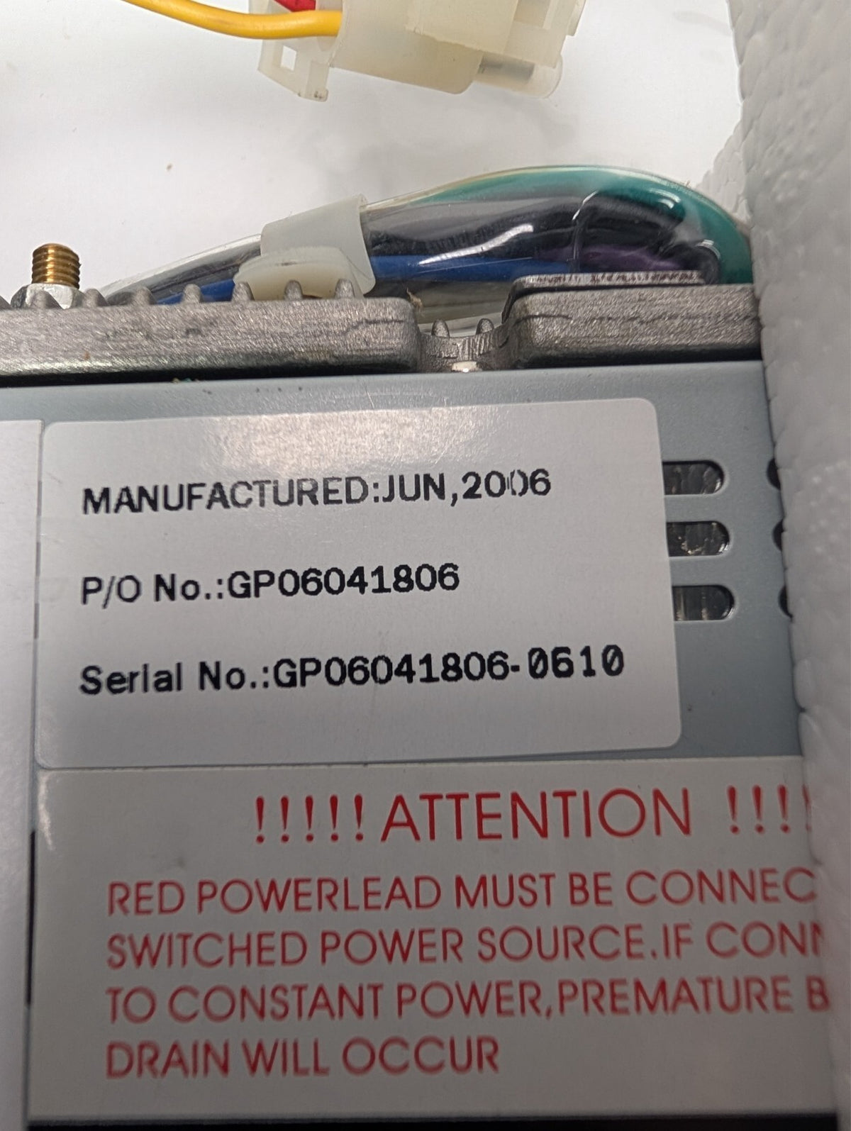 SeaWorthy SEA2300MB Marine AM/FM CD Receiver NOS 4x40W Prospec 2006