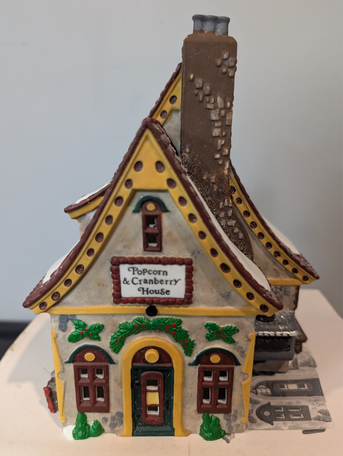 Department 56 North Pole Popcorn & Cranberry House 56388 Original Box No Light