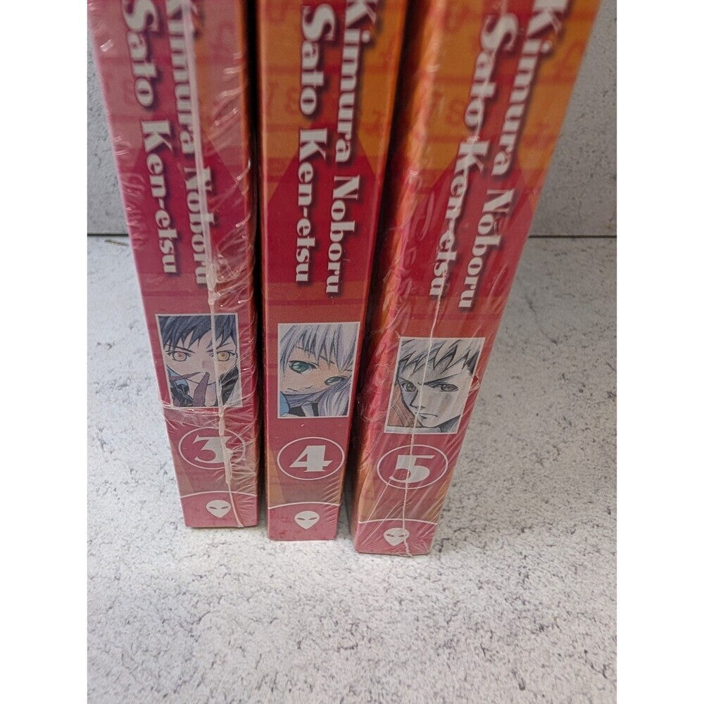 My-HiME Manga Vol 3–5 Sealed Set — Tokyopop English First Printings