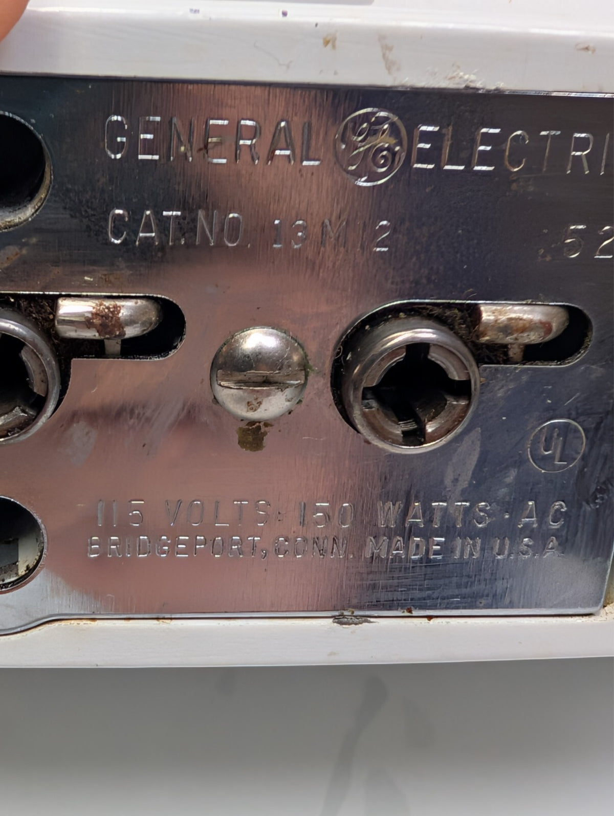 General Electric 13M12 Stand Mixer Motor Head Replacement White 12 Speed USA