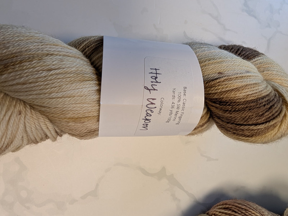 4 Skeins Indie Hand Dyed Fingering Yarn The Yarn Addict Co Red Door Merino 400g