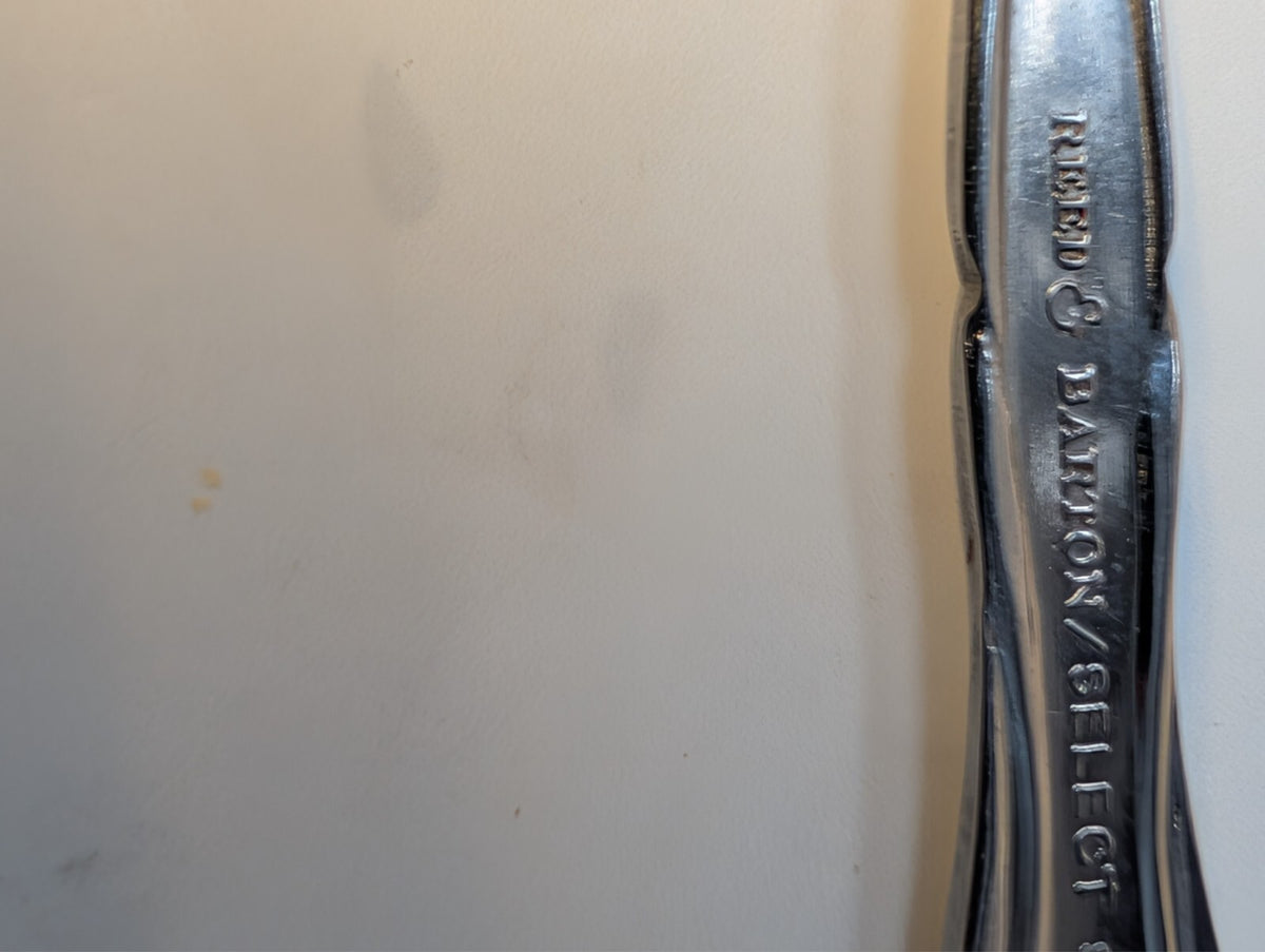 Reed & Barton Pompeii Stainless Steel Teaspoons Set of 4 Replacement Flatware