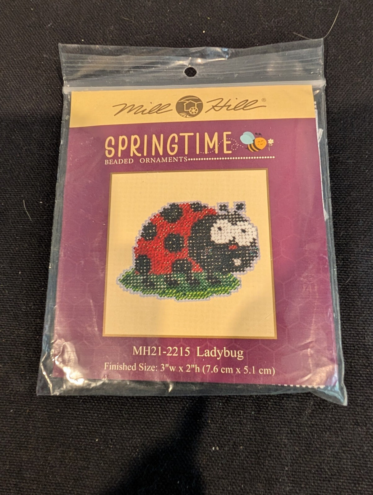 Mill Hill Beaded Cross Stitch Kits Lot Ladybug MH21-2215 Pig in Blanket Sealed