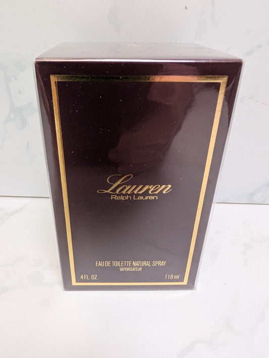 Lauren Ralph Lauren 4 oz Eau de Toilette Natural Spray Sealed Vintage