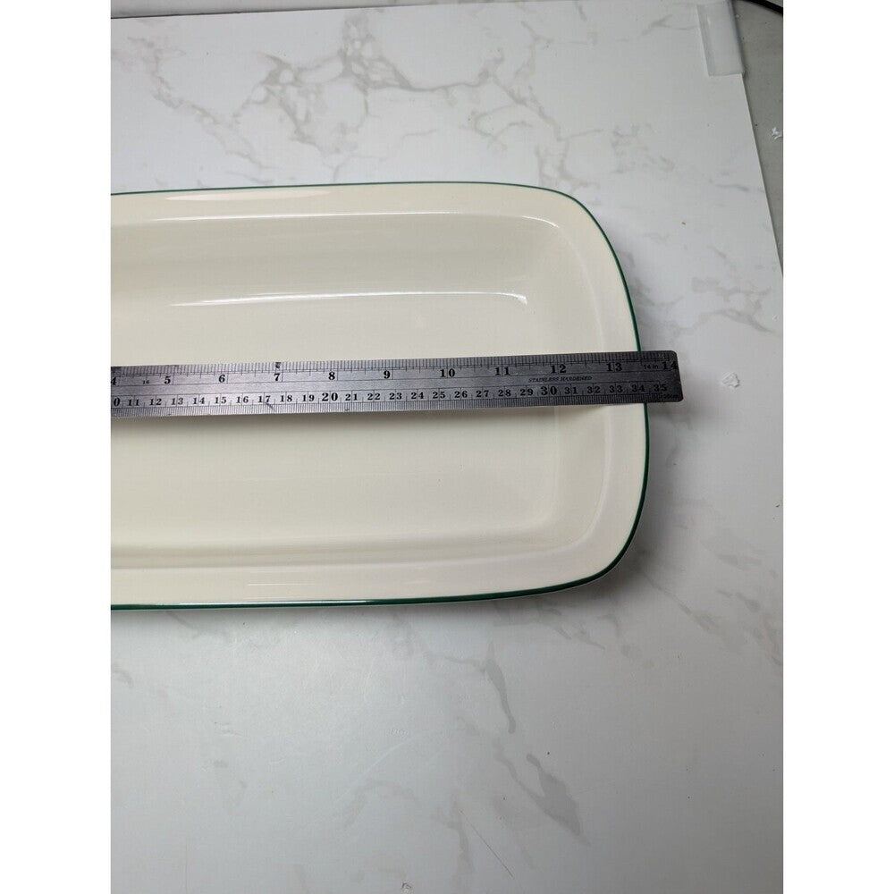Lenox Holiday Bakeware Rectangular Baking Dish 13" Holly Berry USA Oven Safe