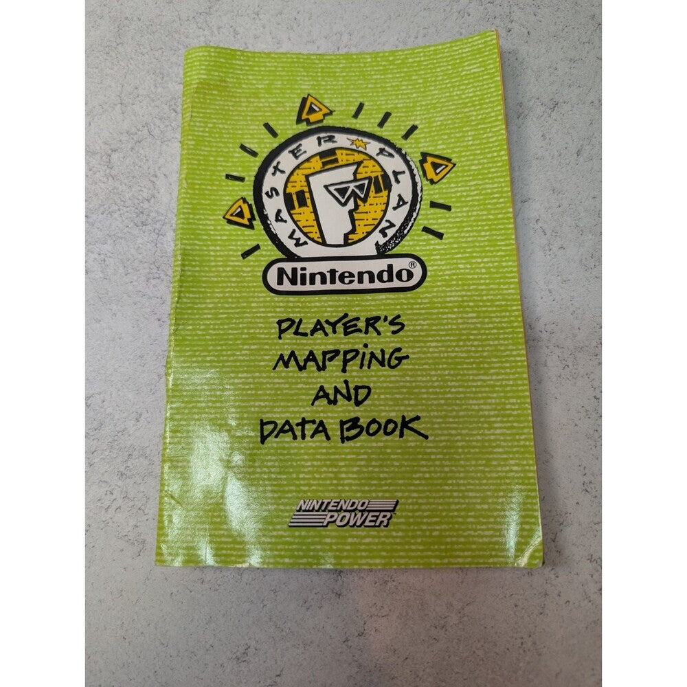 Nintendo Power Player's Mapping & Data Manual/Booklet Only