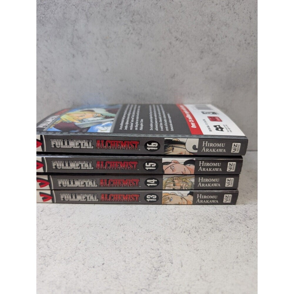 Fullmetal Alchemist Manga Lot Vol. 13–16 (English VIZ Media)