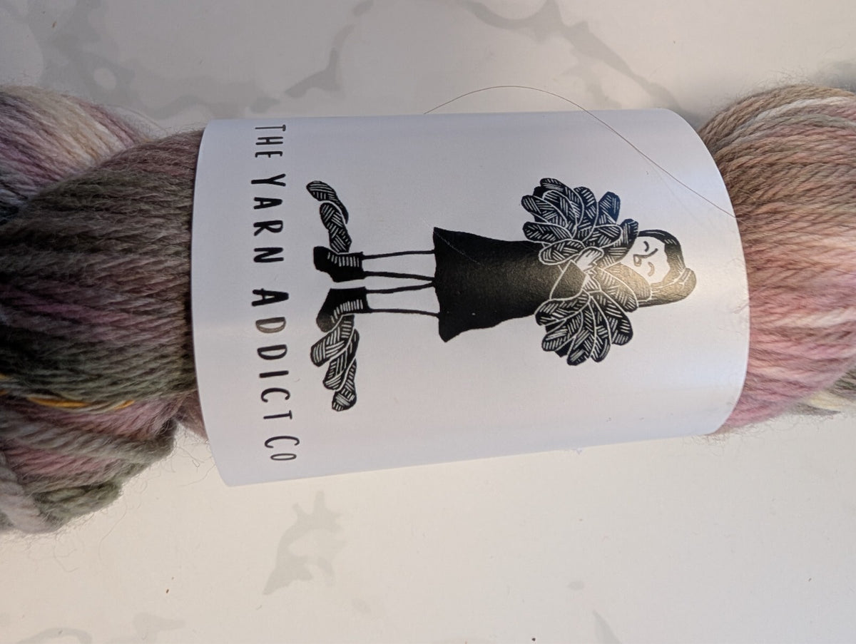 4 Skeins Indie Hand Dyed DK Yarn Ritual Dyes The Yarn Addict Co Hidden Pond 430g