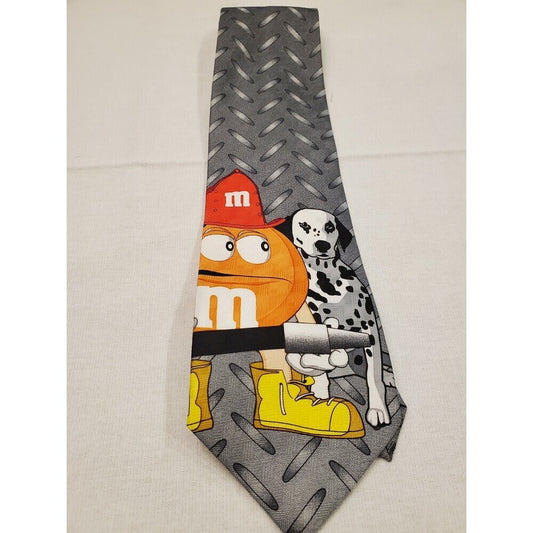 Vintage New w/out Tags Ralph Marlin m&m Firefighter Big Tie