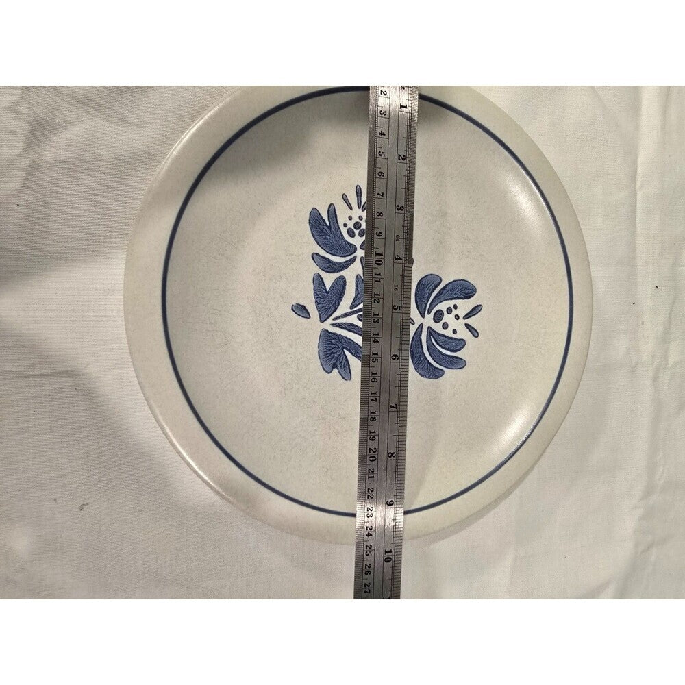 Pfaltzgraff Light Blue Stoneware Yorktown 10 1/4" Dinner Plate