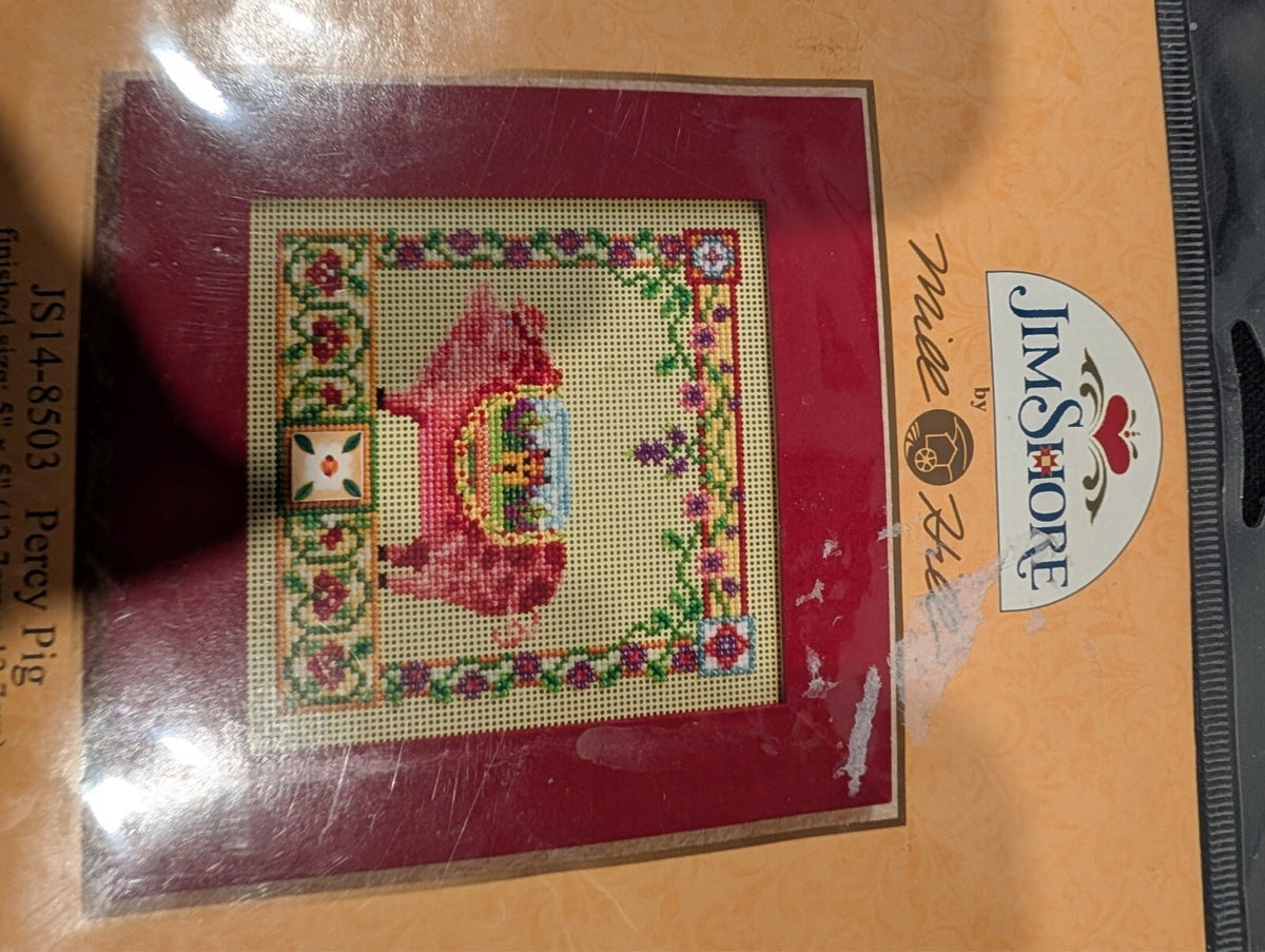 3 Mini Cross Stitch Kits Dimensions Soccer Dog Janlynn Tractor Cuddle Ups