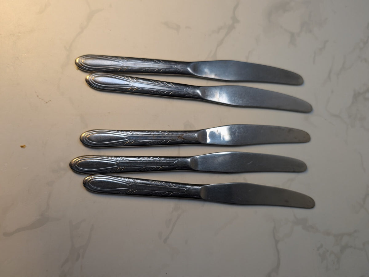 ARNBE AB2 Stainless Steel Flatware 18 Pc Replacement Lot Forks Spoons Knives