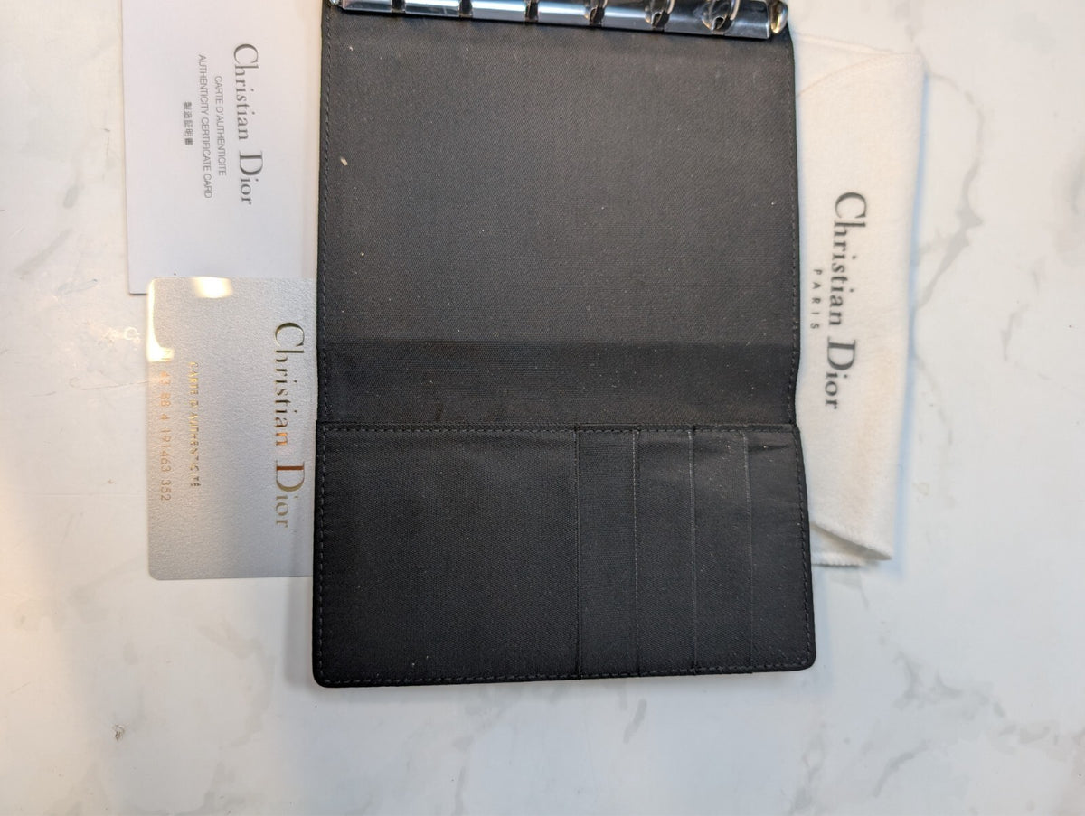 Christian Dior Malice Agenda NOS Black 6 Ring Box Dust Cover COA Authentic