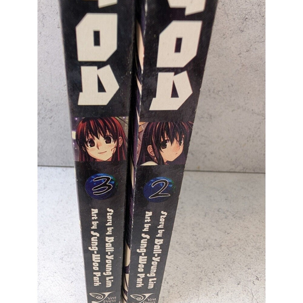 Black God Manga Vol. 2 3 Lot Yen Press Dall-Young Lim Sung-Woo Park English