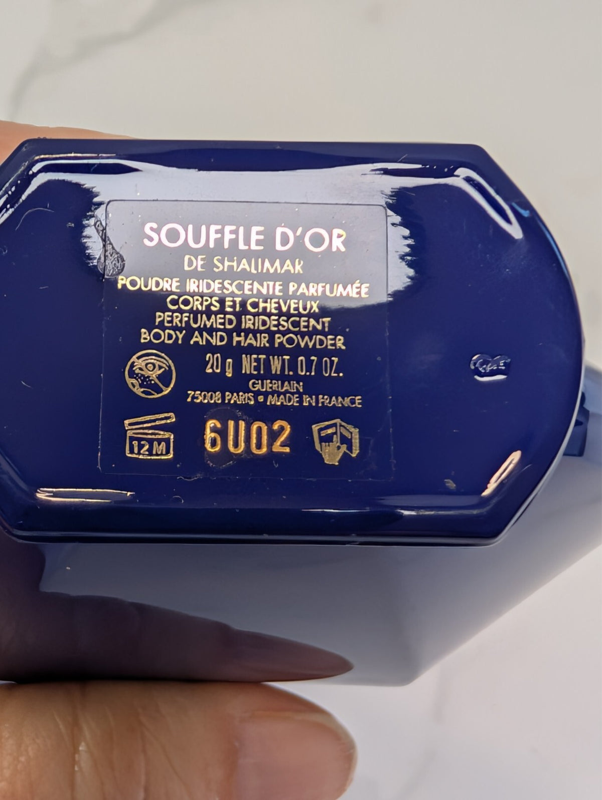 Guerlain Souffle D'Or De Shalimar Perfumed Iridescent Body & Hair Powder