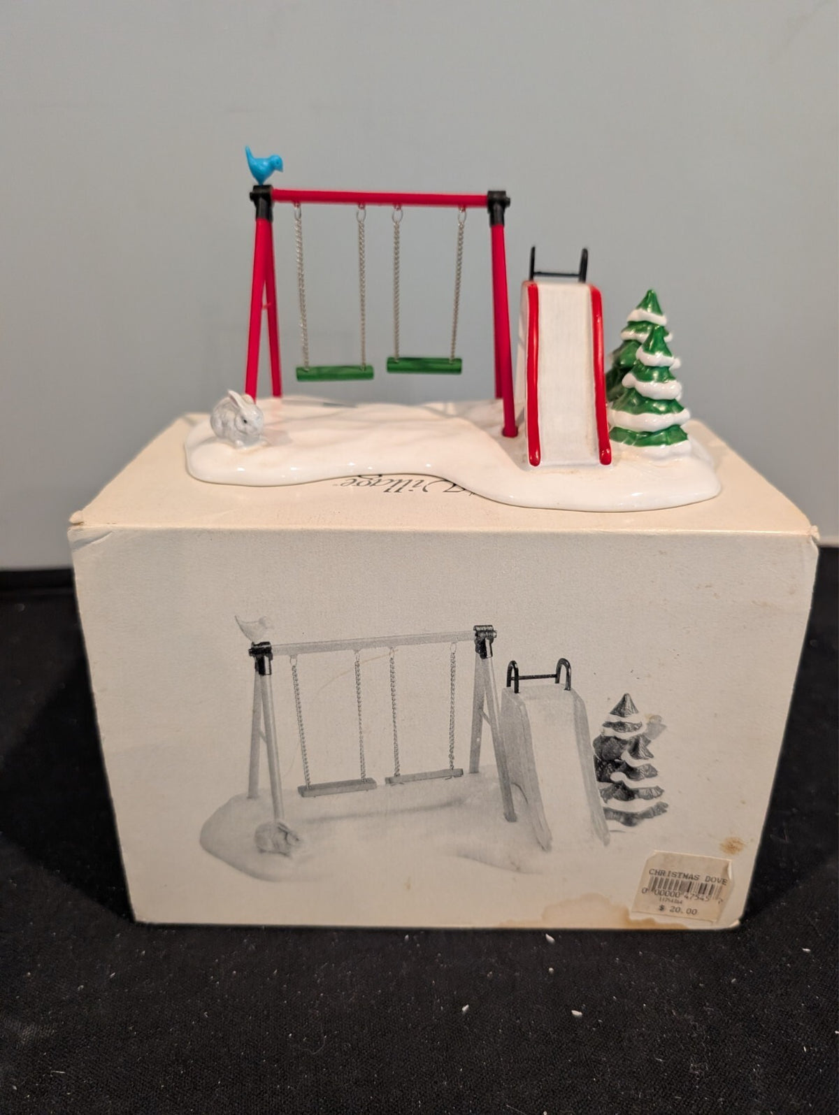 Dept 56 Snow Village Peppermint Porch Day Care 5485-2 Winter Playground 5436-4