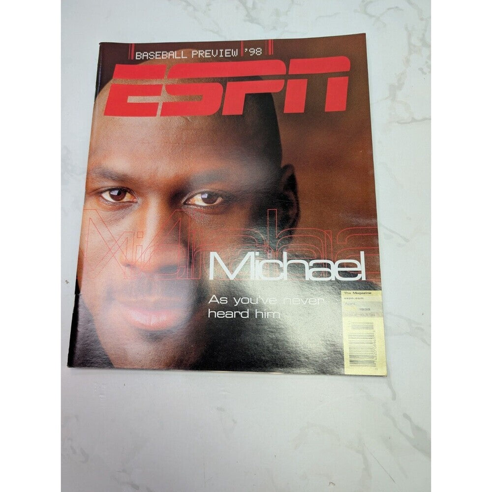 ESPN The Magazine April 13 1998 Michael Jordan Baseball Preview Issue